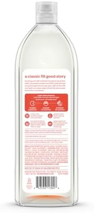 Method Super Shine Enzyme-Powered Dish Soap Refill, Orchard Scent, 48 fl oz